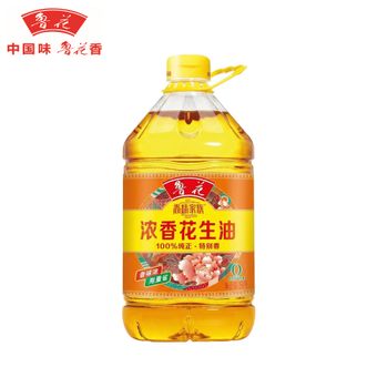 鲁花  香味家族浓香花生油5L