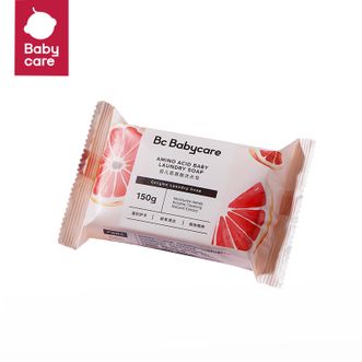 babycare  婴儿洗衣皂儿童专用肥皂宝宝内衣皂香皂 西柚150g*5块