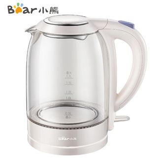 小熊/Bear  烧水壶  高硼硅玻璃烧水壶 家用1.7L大容量电热水壶    ZDH-A17L1