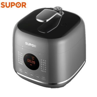 苏泊尔/Supor  电压力锅 2.3L容量球釜白陶晶内胆24小时预约十大安全保护高颜值电压力锅