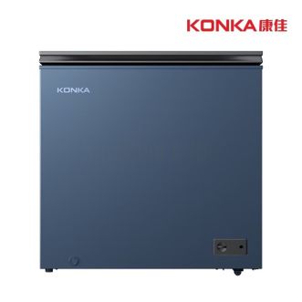 康佳/Konka  BD/BC-211DTGLPX  青釉蓝全彩玻璃门211升冷柜冰柜