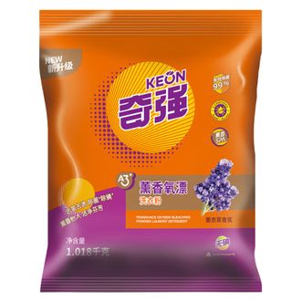 奇强  新款薰衣草洗衣粉熏香氧漂洗衣粉1.018kg单袋1袋（TH）