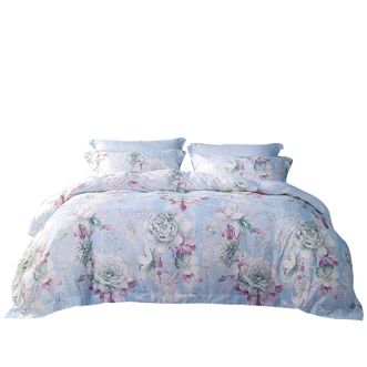 富安娜/Fuanna  四件套床上用品  晴云秋月  203*229cm  1.5m床