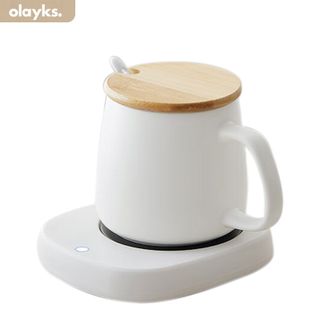 olayks.  暖暖杯加热杯垫恒温杯垫保温杯垫加热牛奶神器恒温加热器N-NB00101