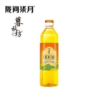 陇间柒月  暮秋坊菜籽油1L 硒都恩施原产油茶籽物理压榨食用茶籽油