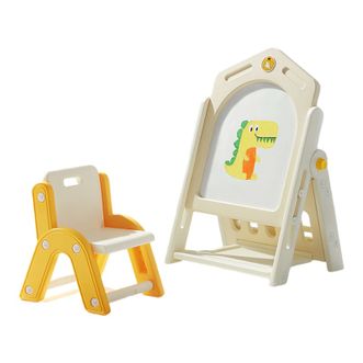 Bc Babycare  儿童画板液晶手写板电子磁性家用婴幼儿宝宝彩色画画板小黑板礼物 【升级新品】画板+凳子套装