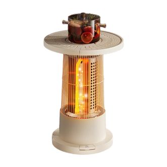 艾美特/Airmate  取暖桌围炉煮茶取暖器两用电暖气冬季鸟笼取暖器电热火炉神器 围炉煮茶 360°环绕取暖 标准款 HRA10-K8