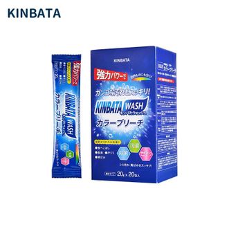 kinbata  爆炸盐洗衣强去渍去黄增白彩色衣物去污渍神器漂白剂20包装     N-989