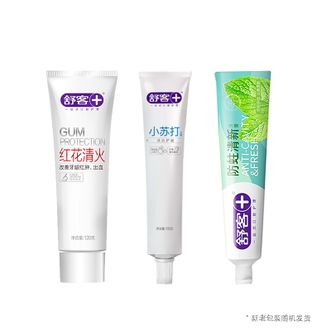 舒客+  舒客沁爽系列口腔护理套防蛀清新 沁爽炫白牙膏套装 ZHS-FH30