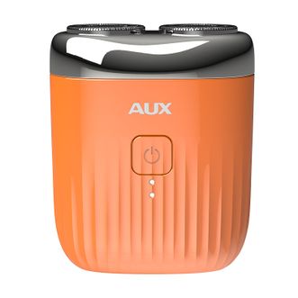 奥克斯/AUX  电动剃须刀全身水洗刮胡刀便携车载旅行男士礼物胡须刀 AUX-AS238 橙色