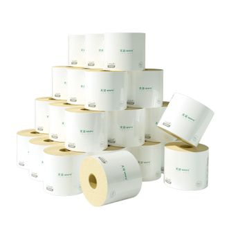 无染/wuro  有芯卷纸 竹浆纸4层160g*24卷竹纤维本色纸巾卫生纸卷筒厕纸整箱