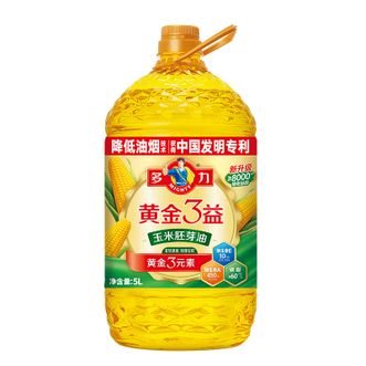 多力/Mighty 黄金三益玉米油 5升 大桶装 多力/Mighty 黄金三益玉米油 5升 大桶装