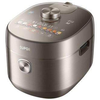 苏泊尔(SUPOR)   快排鲜呼吸5L电压力锅140kPa超高压2200W猛火IH超大火力家用高压锅0氟0涂层6分钟快手菜商超专柜款 【SY-50FH89Q】140kPa快排超高压 5L