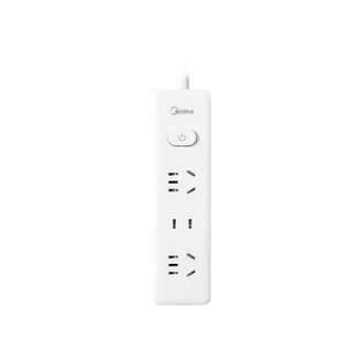 美的/Midea  多孔插线板  EP2KC252  三位总控 1.8米排插  新旧外观随机发