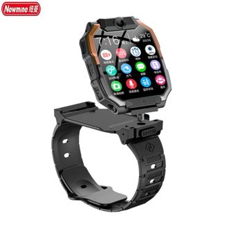 纽曼（Newmine）  智能儿童电话手表T188【尊享黑】4G新款插卡多功能定位防水初高中小学生男女孩3-6-12岁