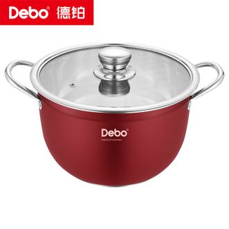 德铂（Debo）  戴维斯(汤锅)DEP-DS310 红色锅适合新年春节婚礼