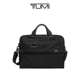 TUMI  Alpha 3公文包电脑包 商务Organizer文件夹  02603108D3  黑色