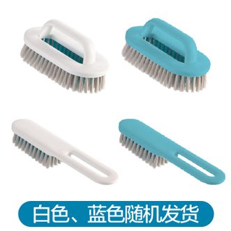 茶花  鞋刷软毛洗衣刷2件套家用洗鞋刷子专用清洁硬毛刷鞋子长柄板刷