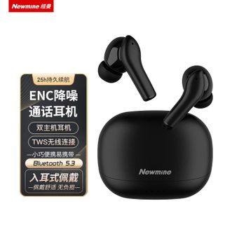纽曼（Newmine）  无线蓝牙耳机LY09 双麦降噪持久续航音质清晰