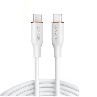 安克/Anker  双头Type-C安卓数据线100W快充液态硅胶亲肤充电线 1.8米A8553