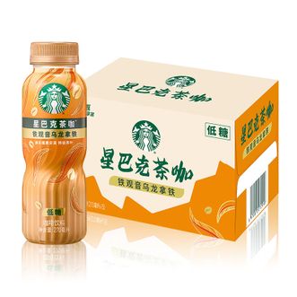 星巴克  【整箱】茶咖铁观音乌龙拿铁270ml*15瓶
