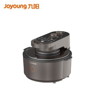 九阳/Joyoung  空气炸锅 KL55-V726不用翻面家用智能 可视机身 蒸烤炸一体机秋叶棕