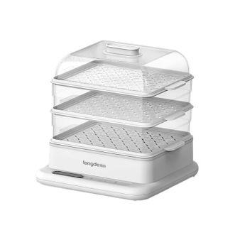 龙的/Longde  电蒸锅家用多层大容量蒸箱蒸笼多功能锅 LD-ZL8128