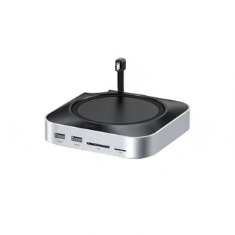 绿联（UGREEN）  适用Macmini M4扩展坞硬盘盒底座 十一合一扩展坞 CM841 65487