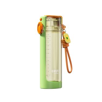  COSTA  大方杯随行运动水杯母婴级材质吸管杯太空杯-有财花 700ml      CDS23097-GR