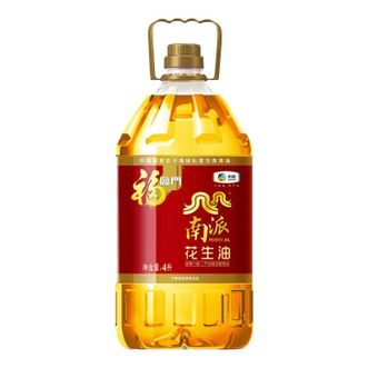 福临门  南派花生油4L/大桶装