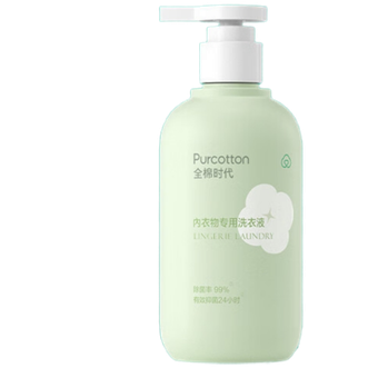全棉时代/PURCOTTON  内衣洗衣液300ml 除菌去污去味抑菌留香椰子精华手洗机洗