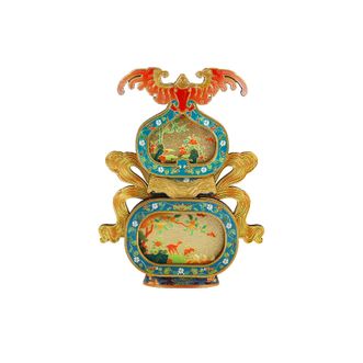 故宫文具  鸿福万代多功能文创玩具磁贴  可亮灯 选自博物院藏品设计 故宫文创纪念