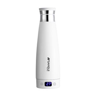 山水（SANSUI）SZK80F 便携式电热水杯 电热保温杯可烧水 300ML