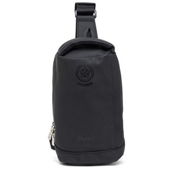 匹克/PEAK  单肩背包运动休闲PU斜挎包简约轻便旅行胸前单肩包胸包B601140