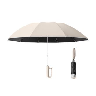 美度（MAYDU）   反向晴雨伞黑胶防晒防紫外线便挂太阳伞晴雨两用商务伞M3395