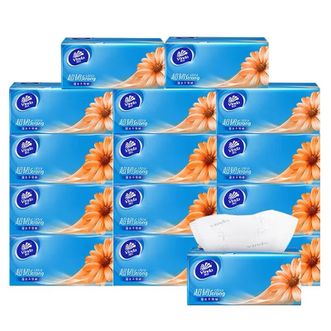 维达  超韧3层120抽软s码面巾纸 办公商用 10包/提6提60包亲肤无刺激