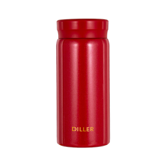 迪乐贝尔/DILLER  迷你保温杯小巧便携高颜值口袋杯男女学生小容量水杯子可刻字定制 五色-200ML