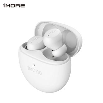 万魔/1more  ES603 云母白 ComfoBuds Mini 真无线蓝牙耳机 智能主动降噪入耳式 游戏运动音乐耳机