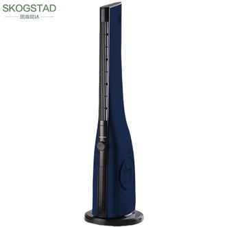 SKOGSTAD  思嘉思达 无叶风扇塔扇母婴立式电风扇空气循环扇 广角送风轻音落地扇夏天降温神器办公室宿舍卧室客厅家用电器电扇SKD-F0036蓝色