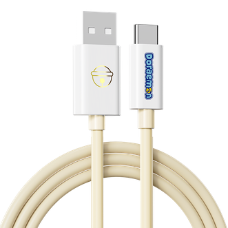 ROCK  哆啦A梦 USB to typec 6A快充数据线1M RCB0866