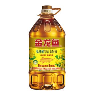 金龙鱼  低芥酸特香菜籽油5L 非转基因 物理压榨