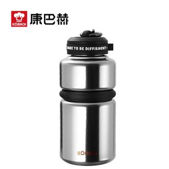康巴赫（KBH）  都市系列纯钛口袋保温杯230mL(秘境银)KH-B23T01