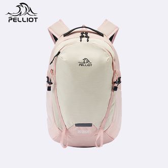 伯希和  户外双肩包女轻便徒步登山背包男旅行包防水书包165025053  暖云白+樱草粉