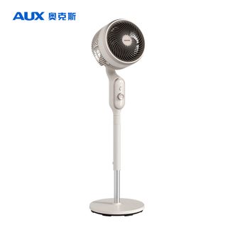奥克斯/AUX  空气循环扇-机械旋钮3D扇叶 强劲电机 广角摇头送风
