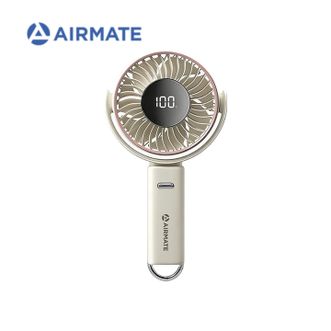 艾美特/Airmate  手持风扇usb充电芭蕉扇桌面轻音大风力户外电扇便携式折叠 LPSC2BJ