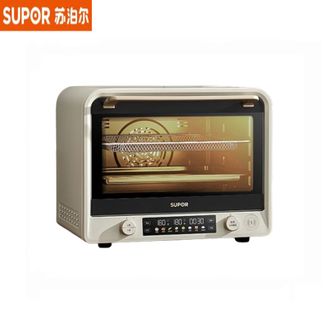 苏泊尔（SUPOR）  电烤箱OD42AK815 家用风炉热风循环微蒸汽烤炸42L大容量独立控温低温发酵搪瓷内胆