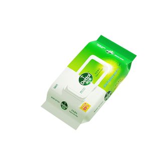 滴露  消毒湿巾50片*4包杀菌卫生湿巾 带盖