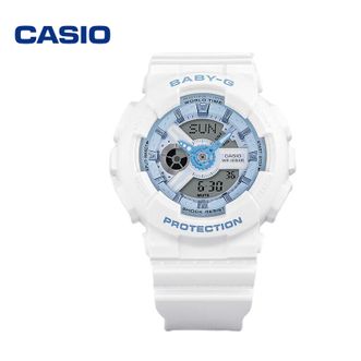 卡西欧/CASIO  BABY-G  马卡龙系列 时尚运动防震防水女表（ BA-110XBE-7APR）