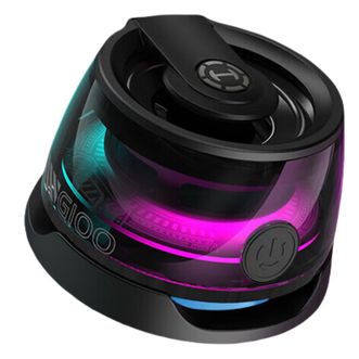 漫步者  便携磁吸蓝牙音箱-户外低音炮迷你无线小音响G100 RGB灯光蓝牙5.3长效续航