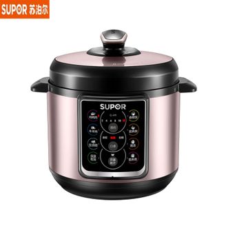 苏泊尔（SUPOR）  电压力锅SY-60YC15 家用智能预约双胆焖炖大容量多功能开盖收汁高压锅 6L